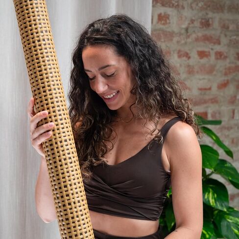 Meinl Sonic Energy Rainstick with Rattan Wrap — Waterfall and Rain Sound Effects for Meditation, Yoga, Sound Baths, Music in Saudi Arabia