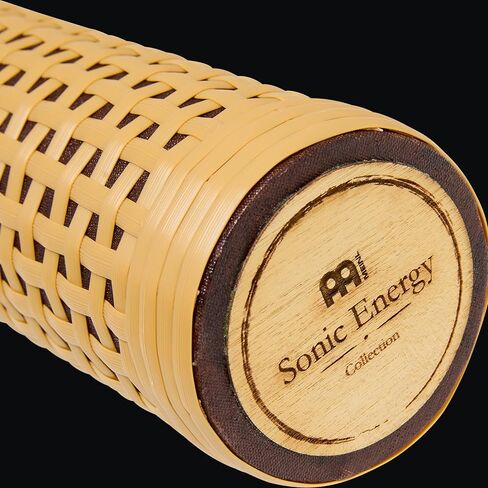 Meinl Sonic Energy Rainstick with Rattan Wrap — Waterfall and Rain Sound Effects for Meditation, Yoga, Sound Baths, Music in Saudi Arabia