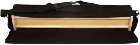 Rain Pole Rainmaker Rain Sound Simulator Wooden Percussion Instrument Unique Square Shape Delivers Immersive Experience Suitable for Meditation Yoga S, No Bag in Saudi Arabia