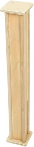 Rain Pole Rainmaker Rain Sound Simulator Wooden Percussion Instrument Unique Square Shape Delivers Immersive Experience Suitable for Meditation Yoga S, No Bag in Saudi Arabia