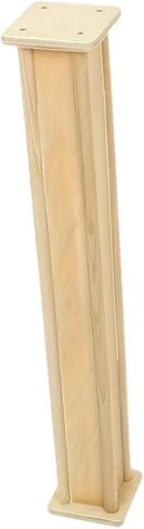Rain Pole Rainmaker Rain Sound Simulator Wooden Percussion Instrument Unique Square Shape Delivers Immersive Experience Suitable for Meditation Yoga S, No Bag in Saudi Arabia