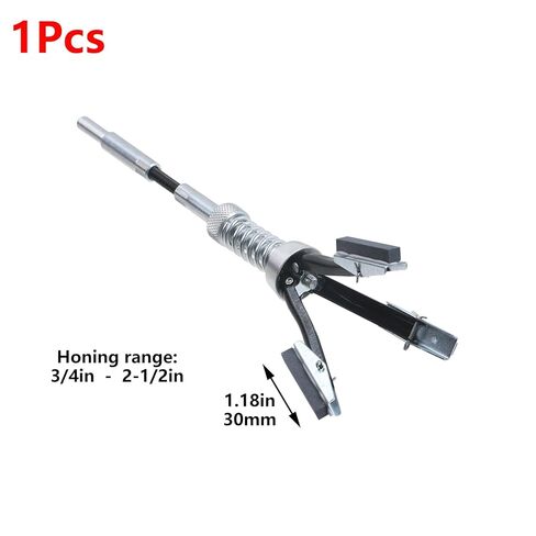 Geesatis 1Pcs Engine Cylinder Hone Tool,Adjustable Brake Piston Honing Tools，Adjustable Deglazer Set for Grinding Holes from 3/4" to 2-1/2" Diameter in Saudi Arabia