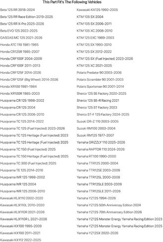 TUSK Flexible Cylinder Hone 52-54mm for Husqvarna CR 125 1998-2002,2004,2006-2010 in Kuwait