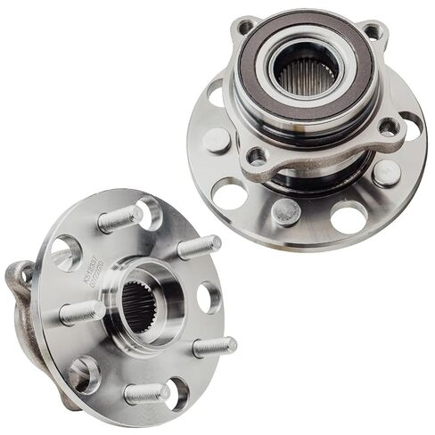 Detroit Axle - Front Wheel Bearing Hubs for Chevy Impala Venture Uplander Monte Carlo Pontiac Grand Prix Buick Lacrosse Terraza Regal Century Allure, 2 Wheel Bearing & Hubs Assembly Set Replacement in Saudi Arabia