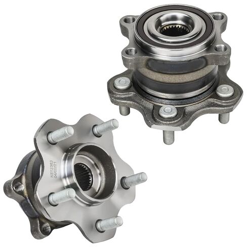 Detroit Axle - Front Wheel Bearing Hubs for Chevy Impala Venture Uplander Monte Carlo Pontiac Grand Prix Buick Lacrosse Terraza Regal Century Allure, 2 Wheel Bearing & Hubs Assembly Set Replacement in Saudi Arabia