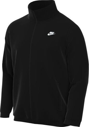 سترة Nike Club للرجال (أسود/أبيض، FQ3426-010) مقاس متوسط in Saudi Arabia