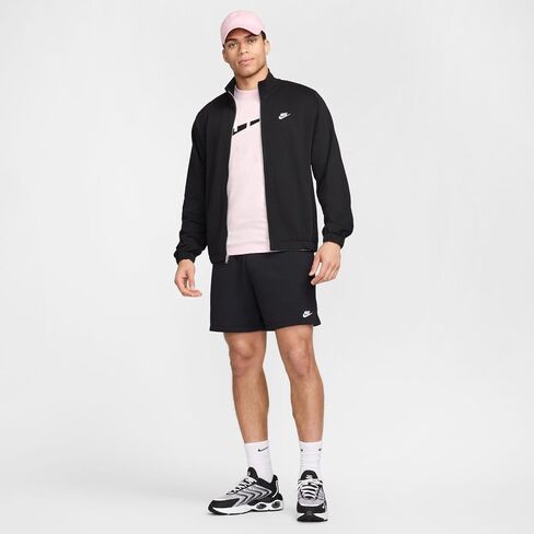 سترة Nike Club للرجال (أسود/أبيض، FQ3426-010) مقاس متوسط in Saudi Arabia
