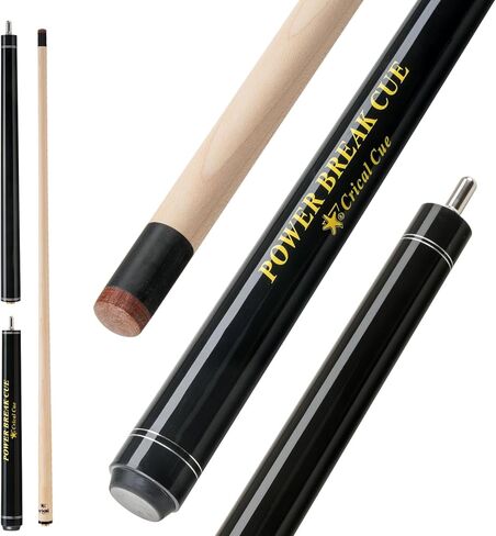 CRICAL Heavy Hitter Jump Break Cue 3-Pieces 54inch Short Maple Break Jump Cue with 13.5mm Tip Punch Cue Professional Jump Cue Billiard Pool Stick in Kuwait