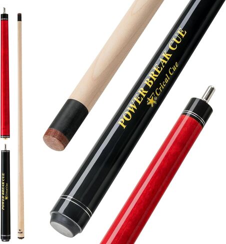 CRICAL Heavy Hitter Jump Break Cue 3-Pieces 54inch Short Maple Break Jump Cue with 13.5mm Tip Punch Cue Professional Jump Cue Billiard Pool Stick in Kuwait