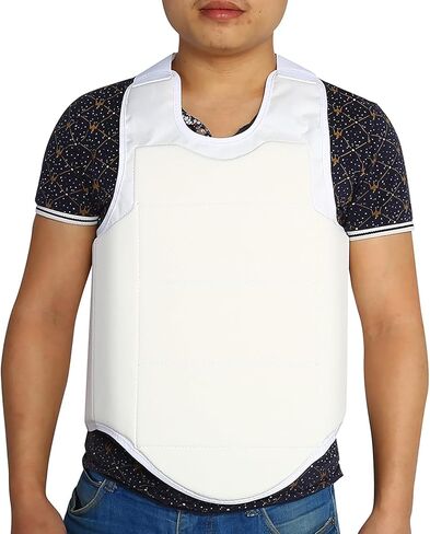 Chest Guard, Impact Resistance Lightweight Karate Protector for Adults Kids Martial Arts Boxing Sparring Training in Saudi Arabia