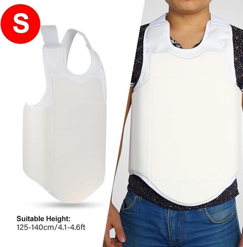 Chest Guard, Impact Resistance Lightweight Karate Protector for Adults Kids Martial Arts Boxing Sparring Training in Saudi Arabia