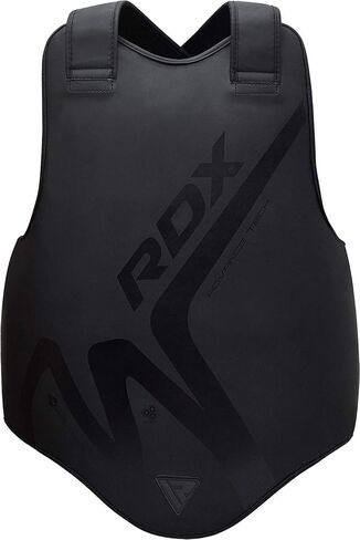 RDX Chest Guard for Boxing, MMA Training -Convex Skin Leather Body Protector for Muay Thai, Martial Arts, Sparring Rib Shield Armour for Kickboxing, Taekwondo & BJJ in Saudi Arabia