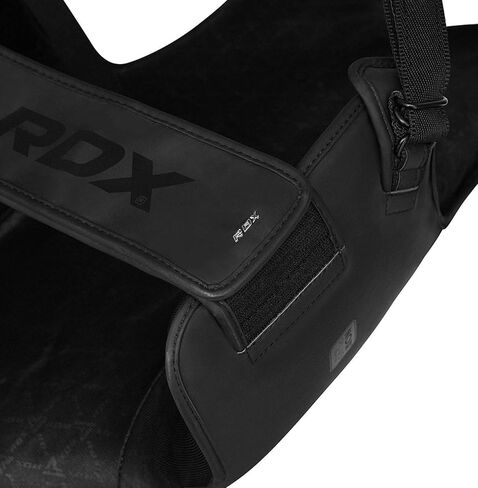 RDX Chest Guard for Boxing, MMA Training -Convex Skin Leather Body Protector for Muay Thai, Martial Arts, Sparring Rib Shield Armour for Kickboxing, Taekwondo & BJJ in Saudi Arabia