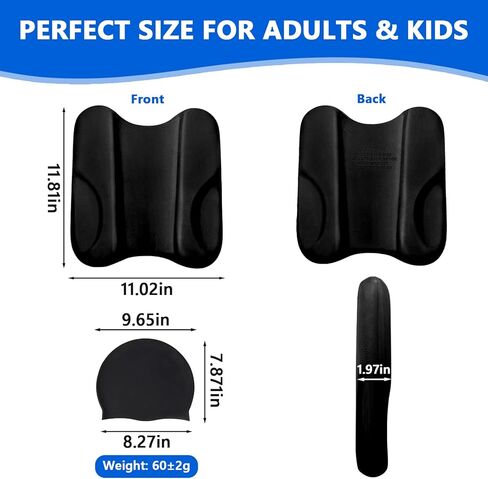 أداة تدريب السباحة للبالغين من الجنسين من Esoes، أداة مساعدة عائمة 2 في 1، عوامة سحب للسباحين التنافسيين والمبتدئين in Kuwait