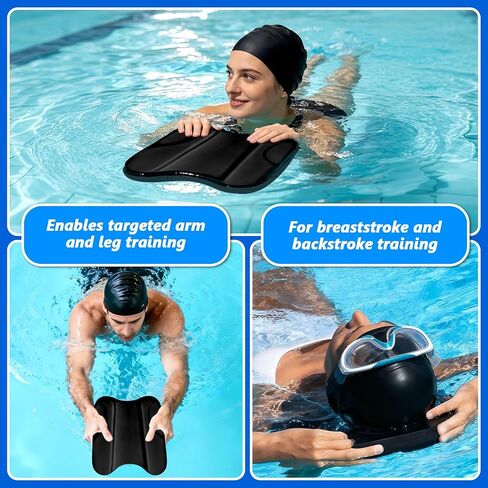 أداة تدريب السباحة للبالغين من الجنسين من Esoes، أداة مساعدة عائمة 2 في 1، عوامة سحب للسباحين التنافسيين والمبتدئين in Kuwait