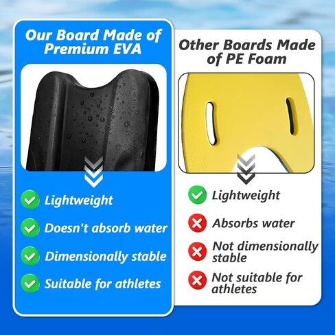 أداة تدريب السباحة للبالغين من الجنسين من Esoes، أداة مساعدة عائمة 2 في 1، عوامة سحب للسباحين التنافسيين والمبتدئين in Kuwait