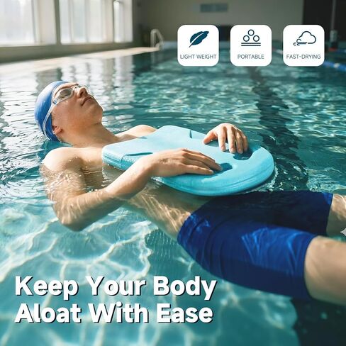 Swimming Kickboard - Adult/Kids Swim Kick Board Training Equipment, Large Size Lightweight and High EPP Foam Material Pool Exercise Kickboards, Great Swim Training Aid for Beginners in Kuwait