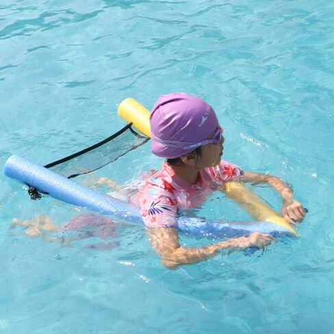 قارب سباحة ملون لتدريب السباحة على شكل لوح نودل مع مقبض للتدريب (لون عشوائي) in Kuwait