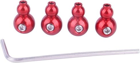 4 قطع من أغطية نهاية كابل الدراجة المصنوعة من سبائك الألومنيوم للدراجات على الطرق والجبلية، خط فرامل خط تغيير السرعة in Kuwait