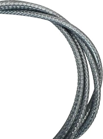 Bike Cycling Bicycle Brake Cable Wire – 172cm (68") Braided Silver Stainless Steel Inner Cable with End Caps & Ferrules, Fits MTB, Road, BMX Bikes in Saudi Arabia