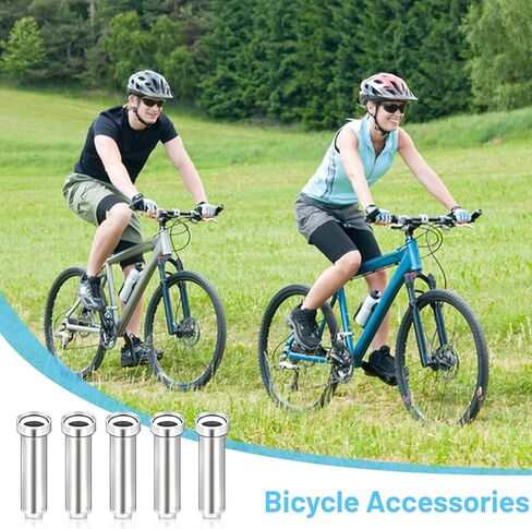Bike Cable End Caps, Alloy Crimps, 100 Pcs Bike Brake Cable End Caps, Bikes Cables Crimps Derailleur Cables Tips, Bicycle Cap for Road Mountain Bicycle, Pure Aluminum Material in Saudi Arabia