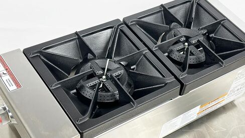 Commercial 12" 2 Burner Hotplate ETL CCHPA12 in Kuwait