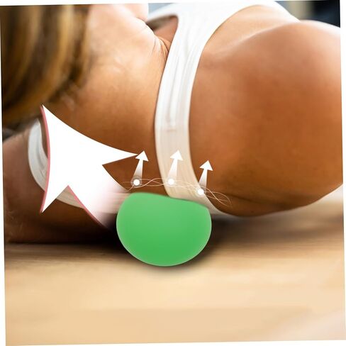 Fitbity Sports Lacrosse Balls - 4 Silicone Lacrosse Balls for Fitness, Massage, Yoga, Trigger Points in Saudi Arabia