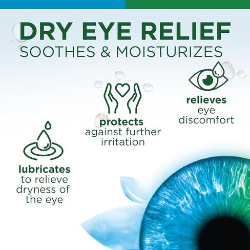 Similasan Dry Eye Relief Drops, Instant and Lasting Relief, Naturally Inspired Ingredients for Dry, Irritated Eyes, with Hyaluronate, Preservative-Free, pH Balanced, Gentle for Sensitive Eyes, 10ml in Kuwait