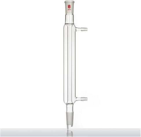 Straight Capacitor, 14/20 19/22 24/40 29/42, Small Nozzle φ 8mm/10mm, Straight Borosilicate Capacitor,(C204200) in Kuwait