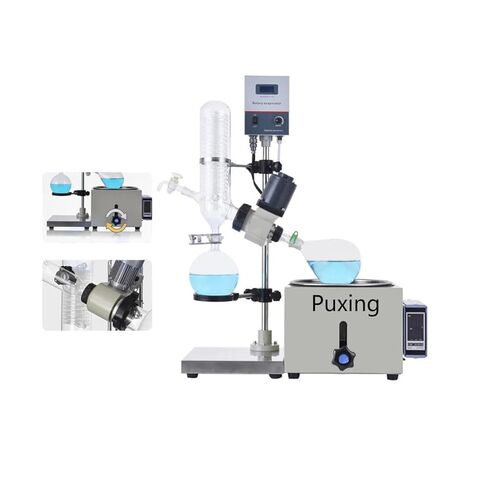 Lab 5L Rotary Evaporator with PTFE Seals & Universal Pump Compatibility – High-Efficiency Distillation for Labs ‌ in Kuwait