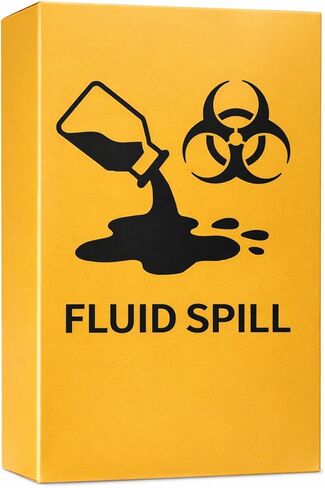 Aniasis Fluid Spill Clean-Up Kit – Blood & Bodily Fluid Spill Response Kit with PPE, Absorbent Powder, Biohazard Bag, Scoop & Instructions – for Home, Office, Schools & Healthcare in Saudi Arabia