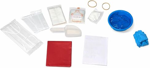 Aniasis Fluid Spill Clean-Up Kit – Blood & Bodily Fluid Spill Response Kit with PPE, Absorbent Powder, Biohazard Bag, Scoop & Instructions – for Home, Office, Schools & Healthcare in Saudi Arabia