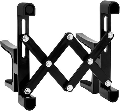 Alipis Foldable Black Violin Stand Portable Fiddle Floor Rack Professional Violin Holder for Orchestral and Stage Use in Saudi Arabia