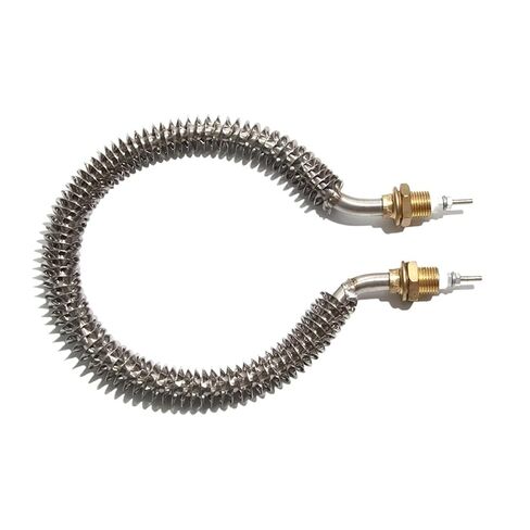 High-Efficiency 304SS Finned Tubular Heater M16 Thread 1KW-2KW for Ovens, Stoves, and Air Heaters(380V,1.2KW 200mm) in Saudi Arabia