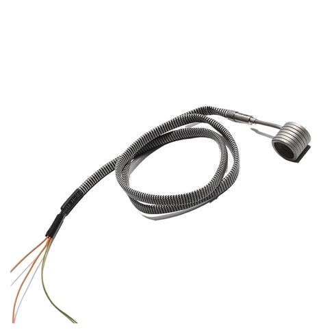 سخان ملف عداء ساخن 50 مم، 220 فولت، 1100-1600 وات، مع سلك أرضي لآلات قولبة الحقن (3.5 × 3.5 مم، 220 فولت - 1200 وات 50 × 45 مم) in Kuwait