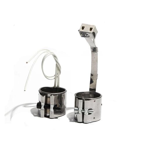 Stainless Steel Mica Band Heater 25x25/30mm, 60W/70W 220V - Dual-Pack for Plastic Injection Machines(Heating Wire,220V-110W30x40mm) in Saudi Arabia
