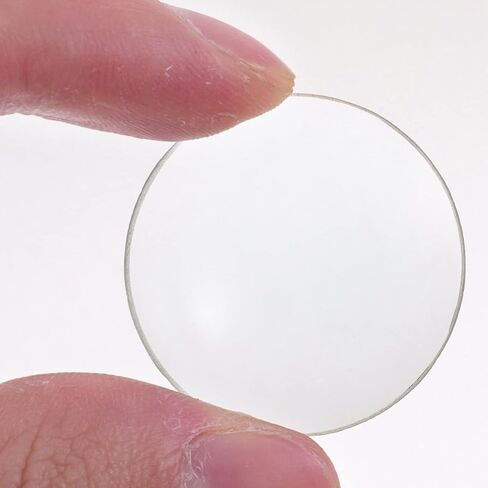 30Mm Double Convex Optical Glass Lens 1.18 Inch Diameter 50Mm Focal Length for Scientific Labs and Physics Education in Kuwait