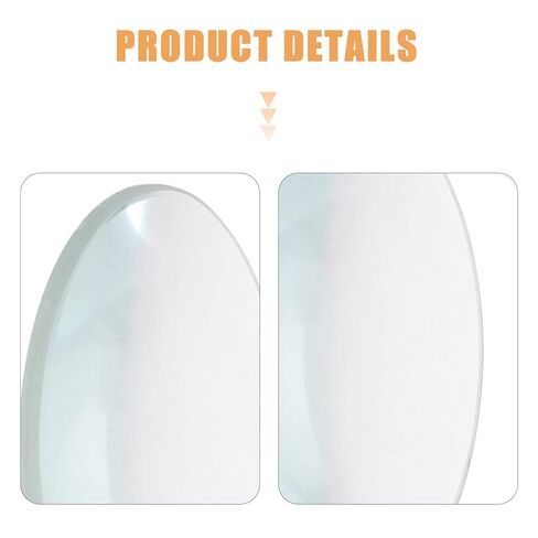 30Mm Double Convex Optical Glass Lens 1.18 Inch Diameter 50Mm Focal Length for Scientific Labs and Physics Education in Kuwait