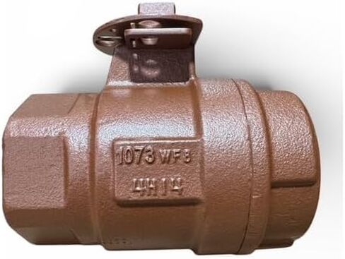 صمام كروي عائم ملولب، حديد مطاوع، 2000 رطل لكل بوصة مربعة، وصلة نهاية ملولبة، صنع في الولايات المتحدة الأمريكية (1 بوصة) in Kuwait