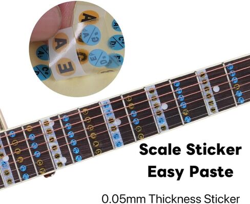 15-in-1 Guitar Maintenance & Accessories Kit - Includes Capo, 6 Picks, Headstock Pick Holder, Fretboard Stickers, String Cleaner, Cloth, Brush & Portable Storage Bag for Guitarists in Saudi Arabia