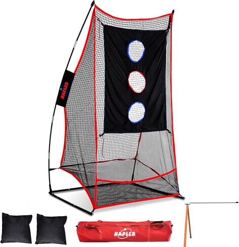 Kapler Football Kicking Net for Field Goals - 3x6FT Portable Football Net with Holder Tee - Sideline Practice for Backyard Skill Improvement in Kuwait