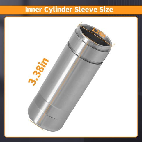 248209 غلاف أسطواني داخلي لآلة الرش متوافق مع Graco لـ Ultra Max II 695 795 لرشاشات الطلاء LineLazer 3900، استبدل 248-209 مع حلقتين للختم in Saudi Arabia