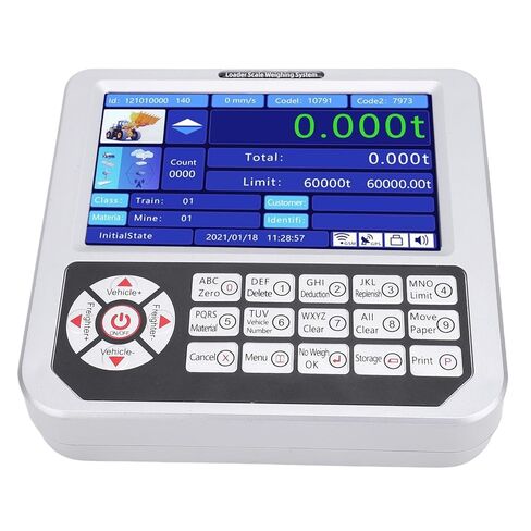 Eujgoov Loader Electronic Scale, PSD9000D Digital Weighing Scale with Large LCD Display and Storage Memory Function, for Construction Mining and Industrial Use in Saudi Arabia