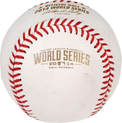 2014 MLB World Series Baseball - MLB Baseballs in Saudi Arabia