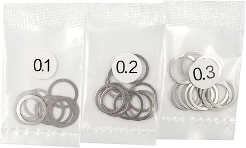 Yes Racing YA-0647 طقم فواصل ستانلس ستيل 8x10 ملم 0.1/0.2/0.3 ملم in Kuwait