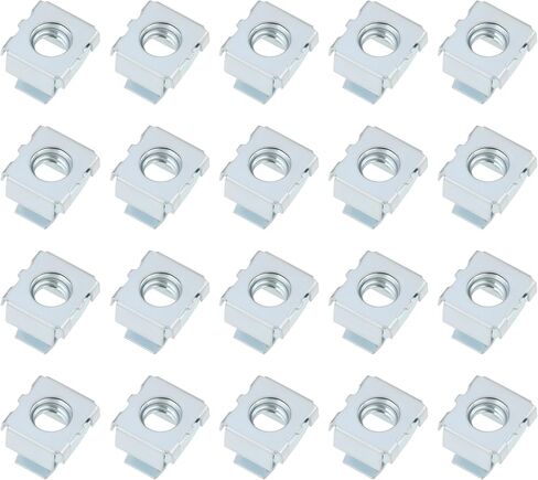 50Pcs 5/16-18 Self-Retaining Cage Nuts for Installation On Servers Racks Switches Routers in Saudi Arabia
