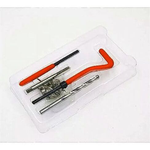 New 25pcs Thread Repair Kit Helicoil Car Pro Coil Tool M6x1.0x8.0MM US in Saudi Arabia