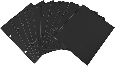 10 Pack Refill Sheets for MusBoard Marching Lyres, Compatible with TC10, FP10, ST10, SB10, Waterproof Black Plastic Music Page Inserts for Marching Band Instruments in Saudi Arabia
