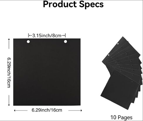 10 Pack Refill Sheets for MusBoard Marching Lyres, Compatible with TC10, FP10, ST10, SB10, Waterproof Black Plastic Music Page Inserts for Marching Band Instruments in Saudi Arabia