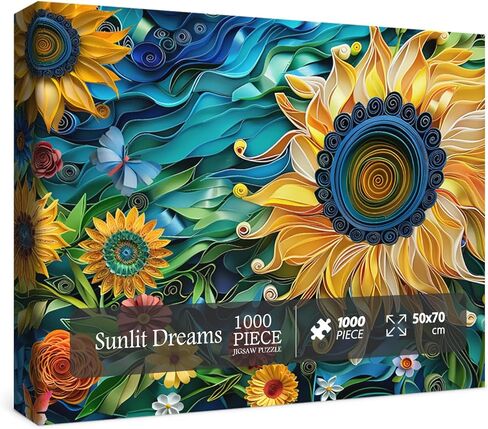 Flower Plant Puzzles for Adults 1000 Pieces, Christian Religious Faith Scripture Jigsaw Puzzles, Inspirational Bible Catholic Nature Puzzle in Kuwait
